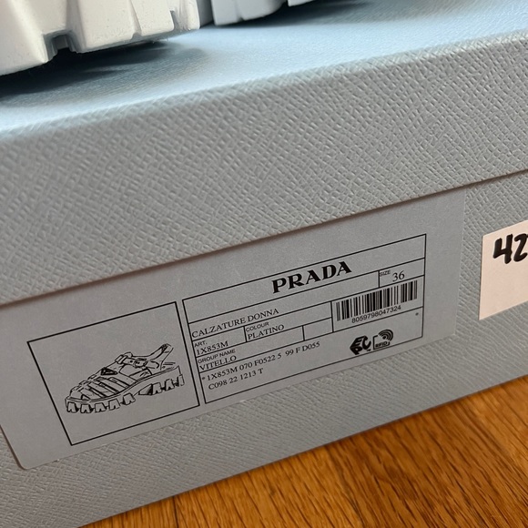 BRAND NEW OUT OF THE BOX PRADA SANDALS - Picture 3 of 7